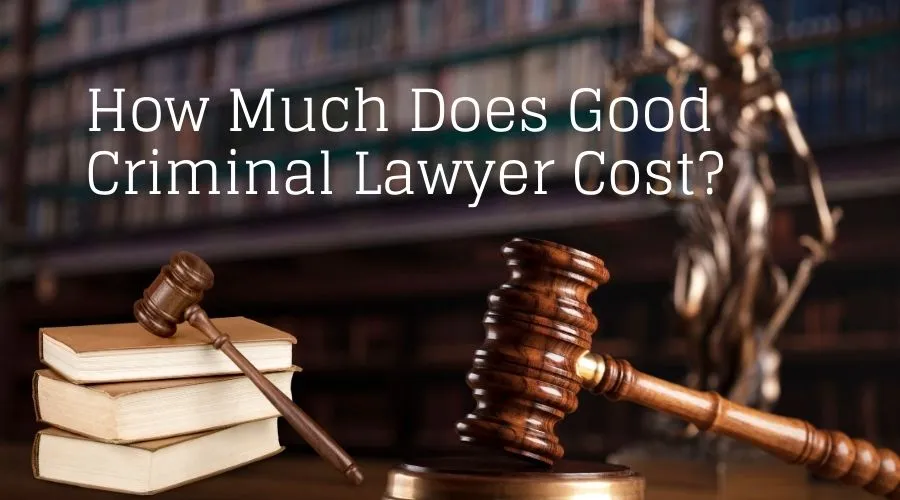 How Much Does Good Criminal Lawyer Cost